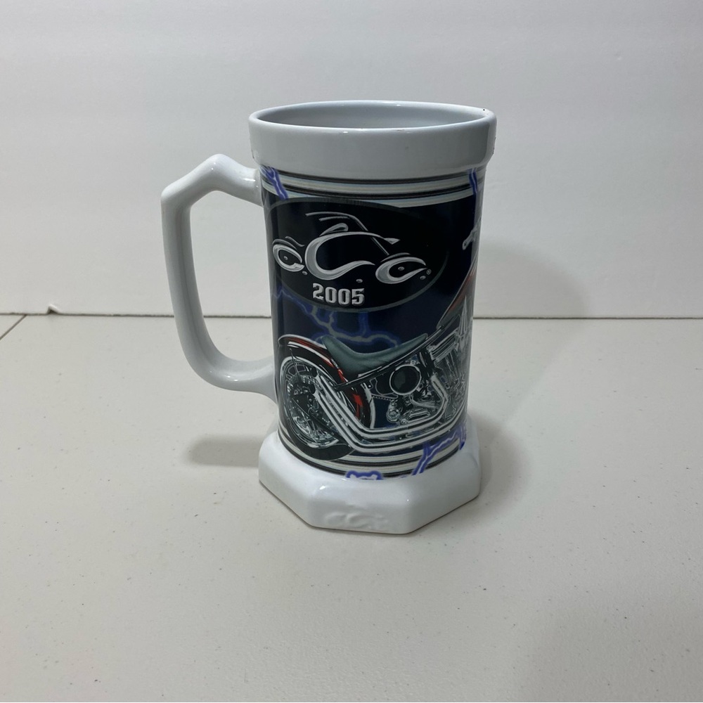 Orange County Choppers Motorcycle Beer Stein Mug Tankard 2005 New York #519207
